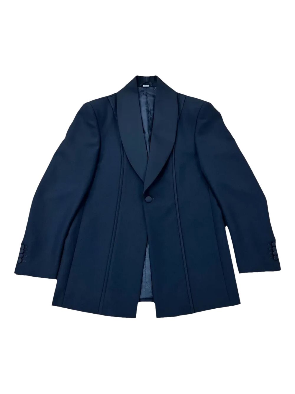 Single-breasted blazer - Blue