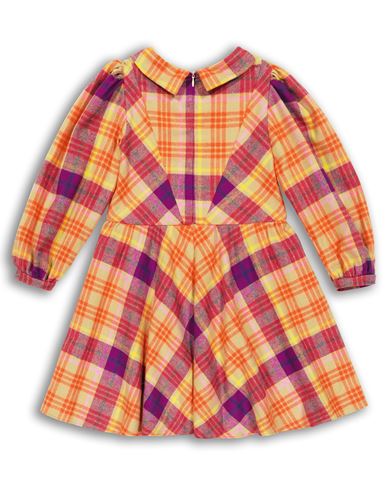 Kid Girl Kids' dress Orange Size 10 Cotton