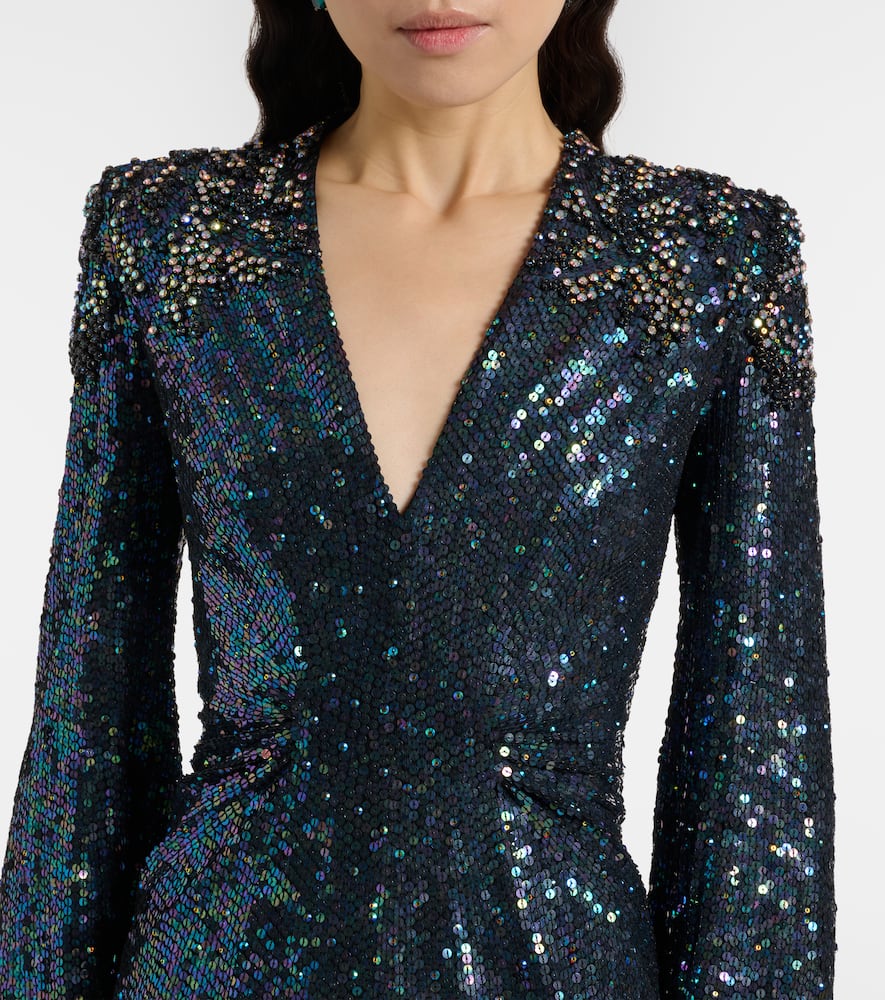 Zinnia sequined gown