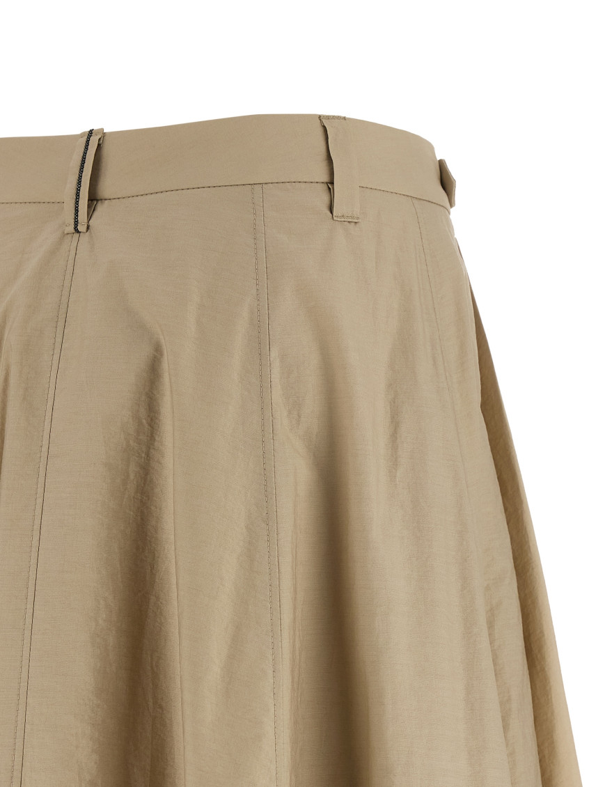 Cotton Long Skirt