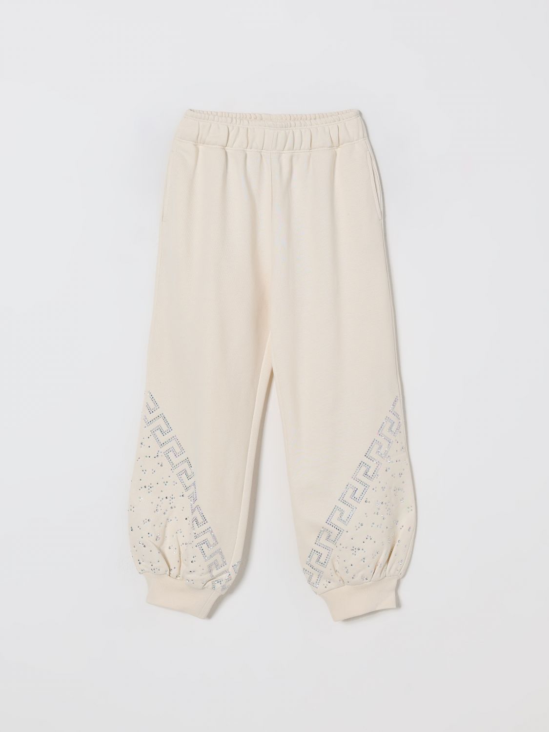 Pants Kids color Yellow Cream