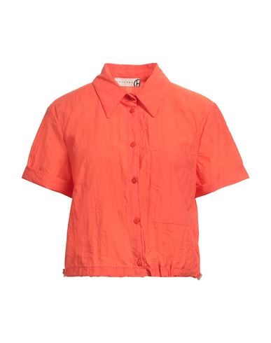Woman Shirt Coral Size S Polyamide