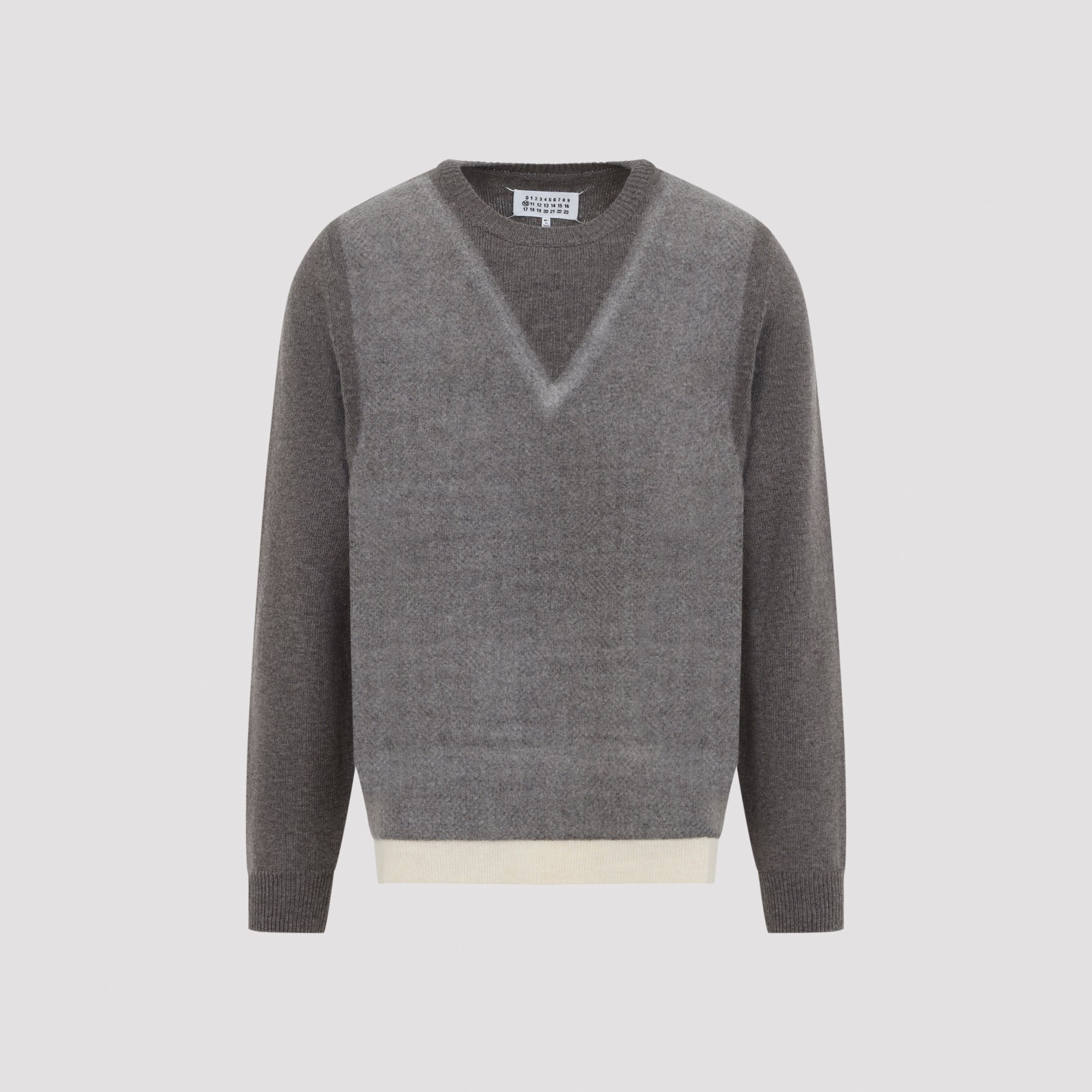 Men's Fused Knit Virgin Wool Sweater