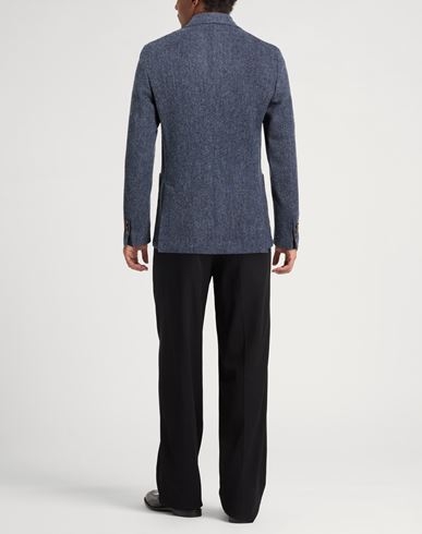 Man Blazer Navy Size 42 Virgin Wool