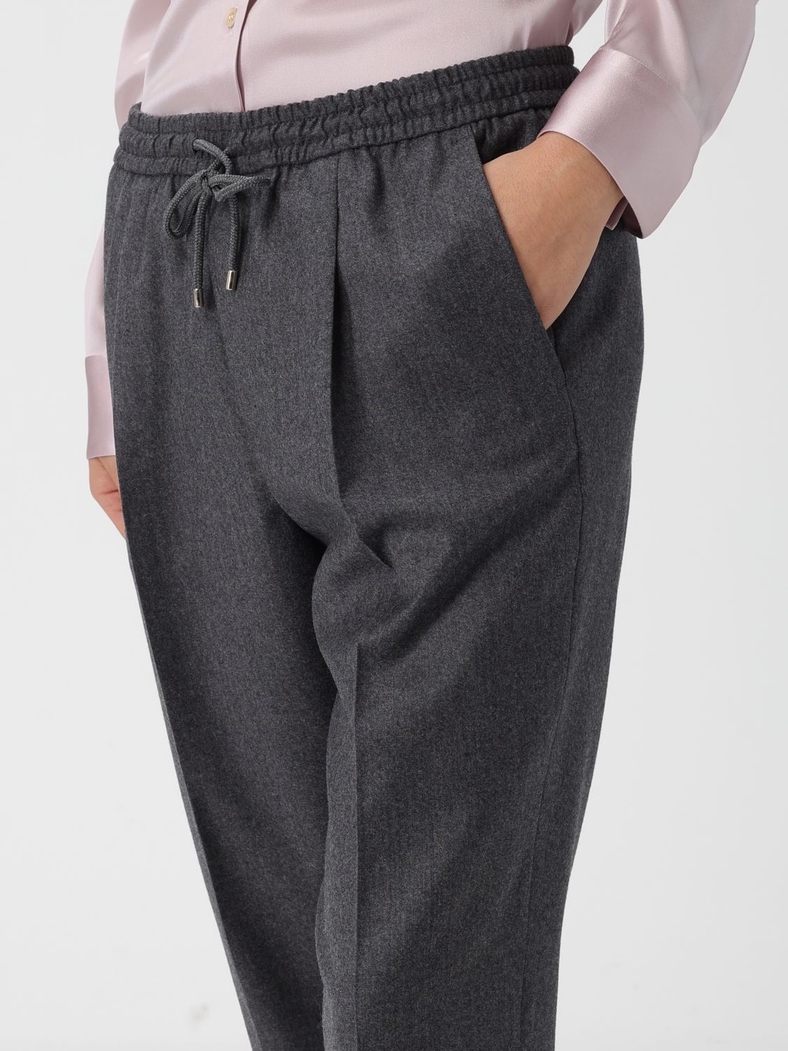Pants Woman color Grey