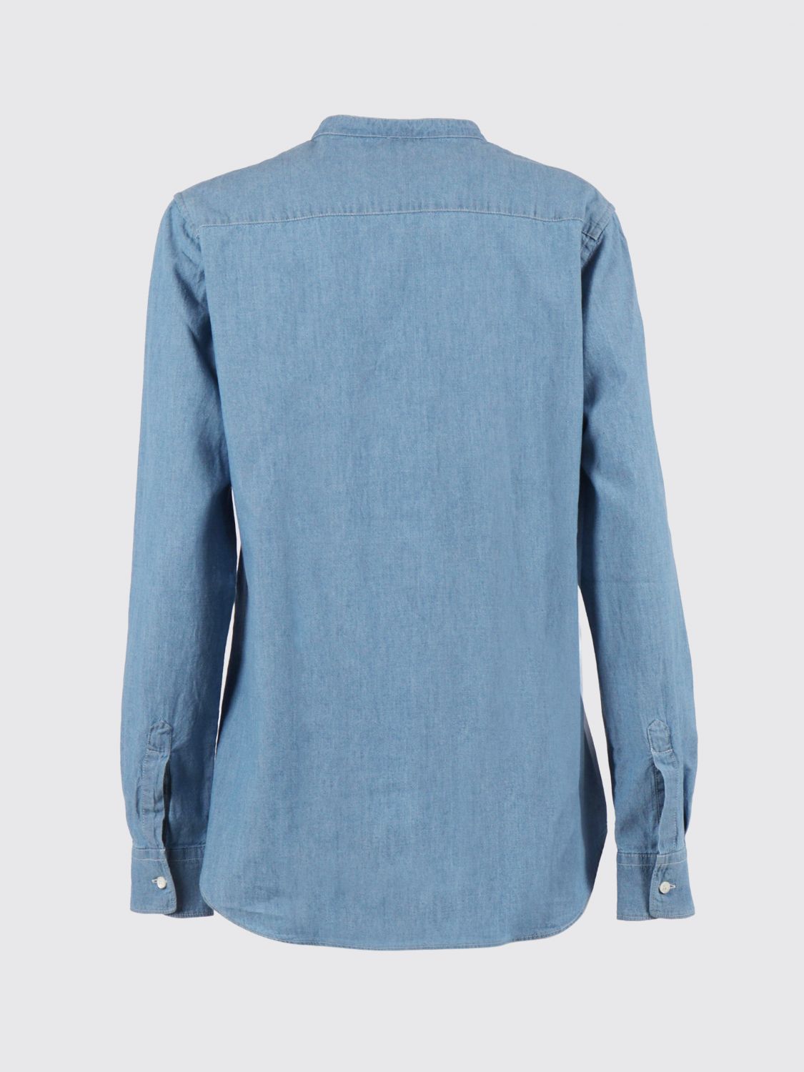 Shirt Woman color Gnawed Blue
