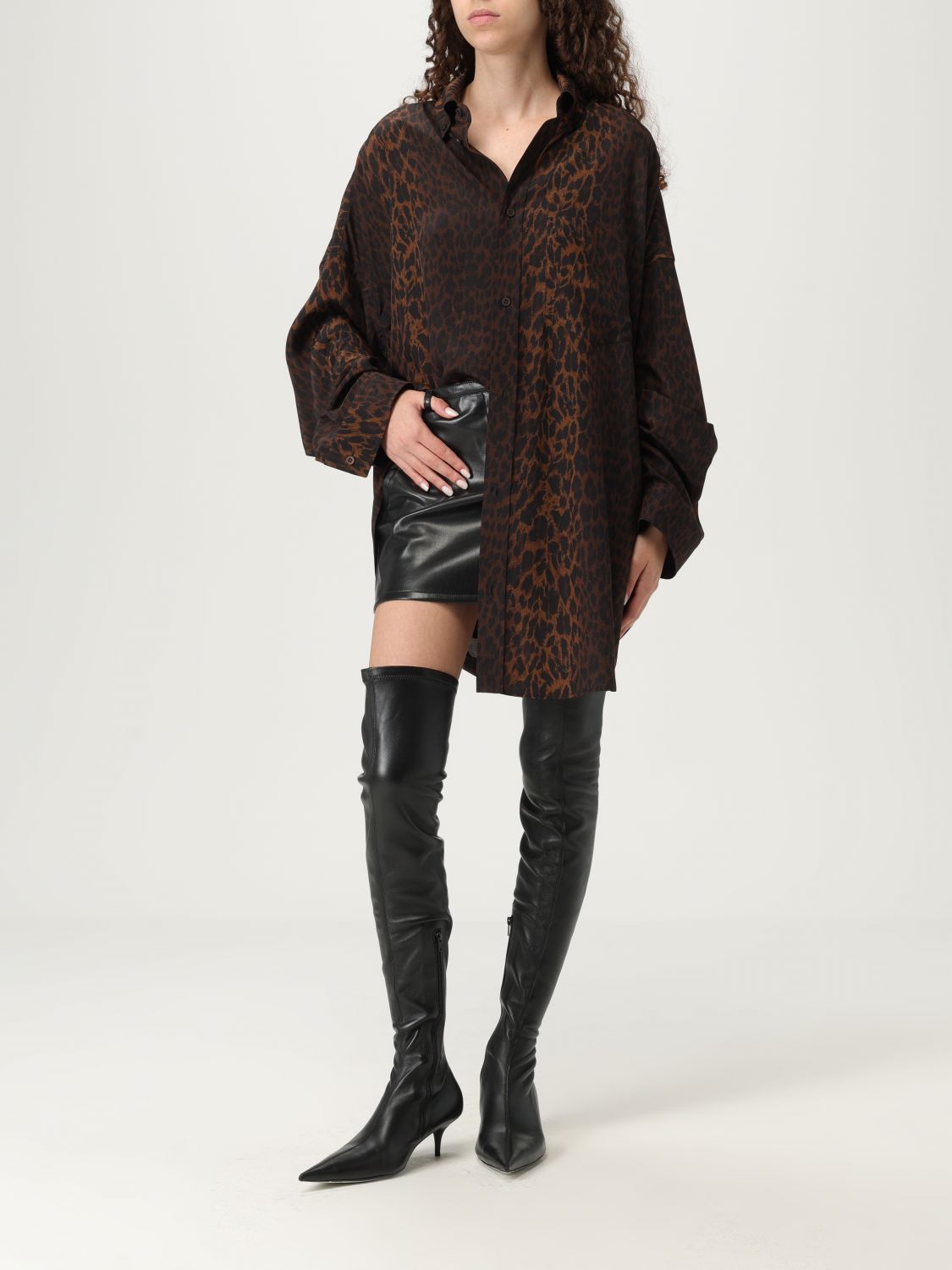Shirt BALENCIAGA Woman color Brown