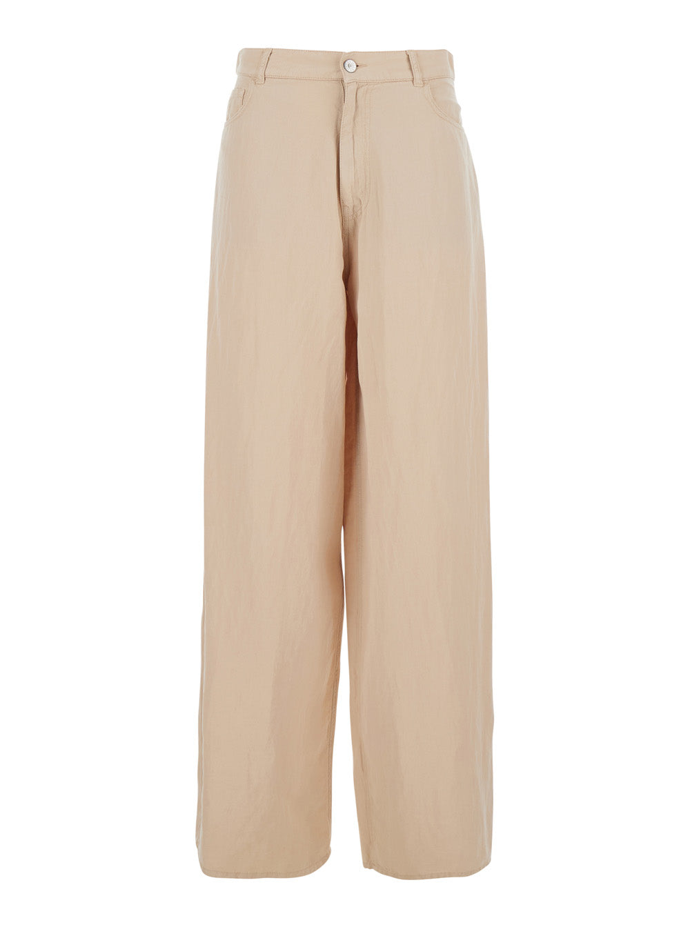 TENCEL Trousers — Beige