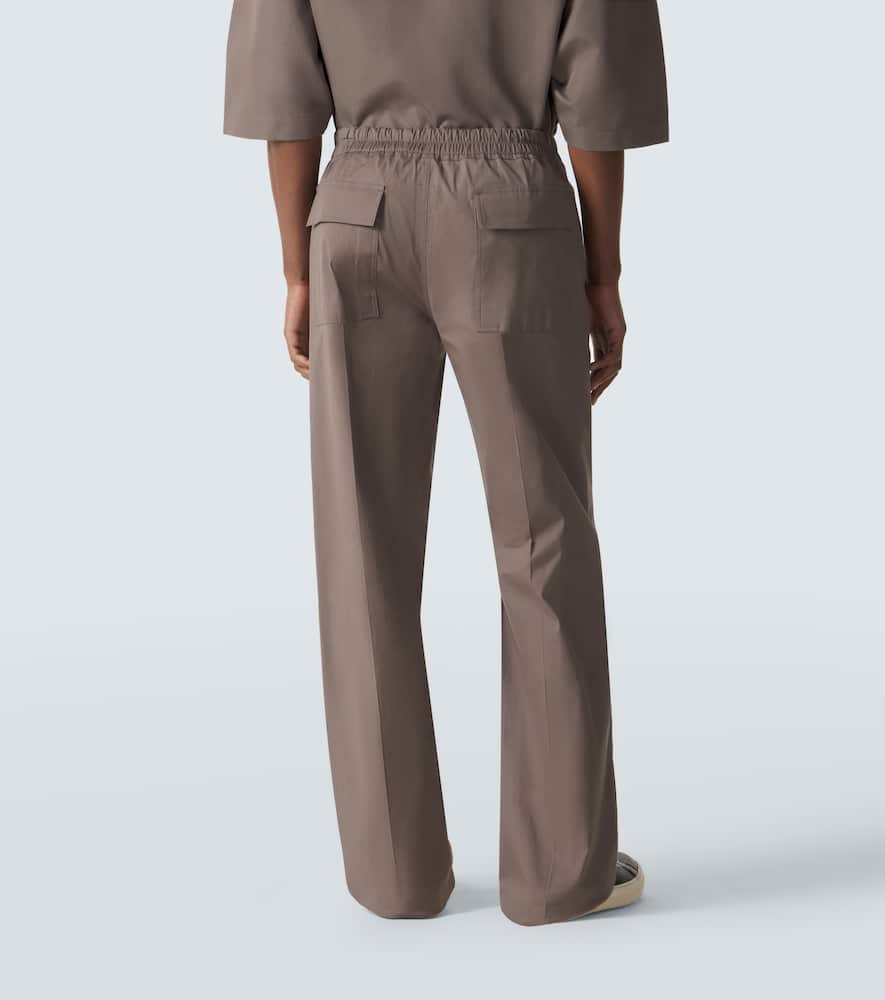 Dietrich cotton-blend straight pants