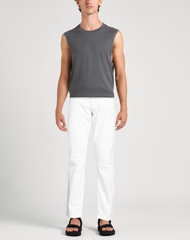 Man Jeans White Size 33 Cotton