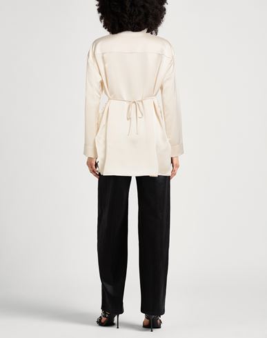 Caractère Woman Shirt Cream Size 2 Polyester