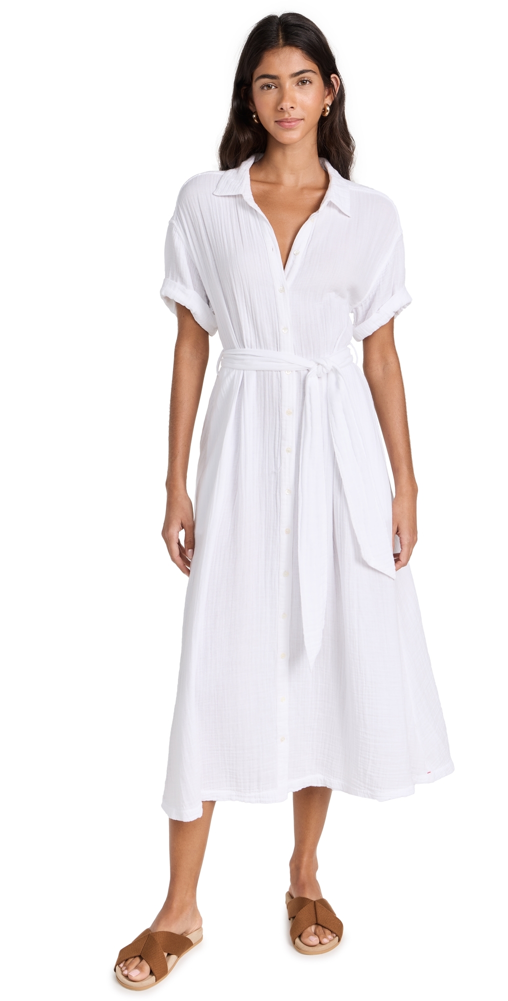 Caylin Dress White Wash