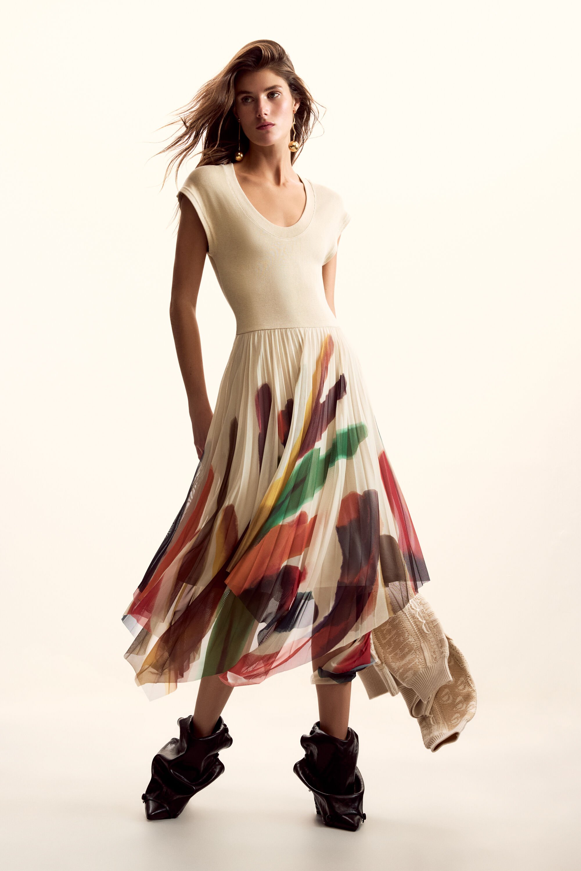 Dress designed by Mr. Christian Lacroix