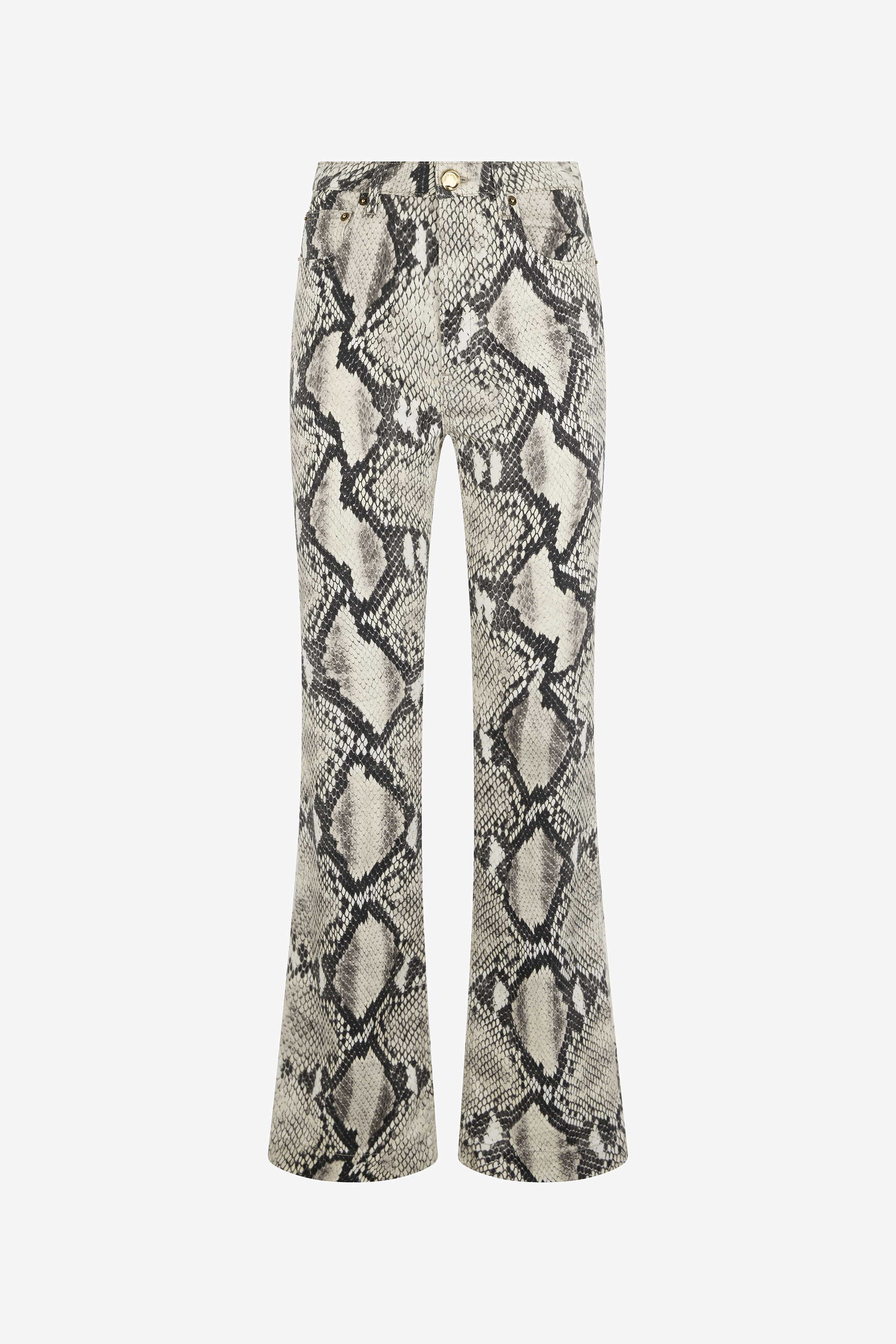 Rock Jeans With Python Print