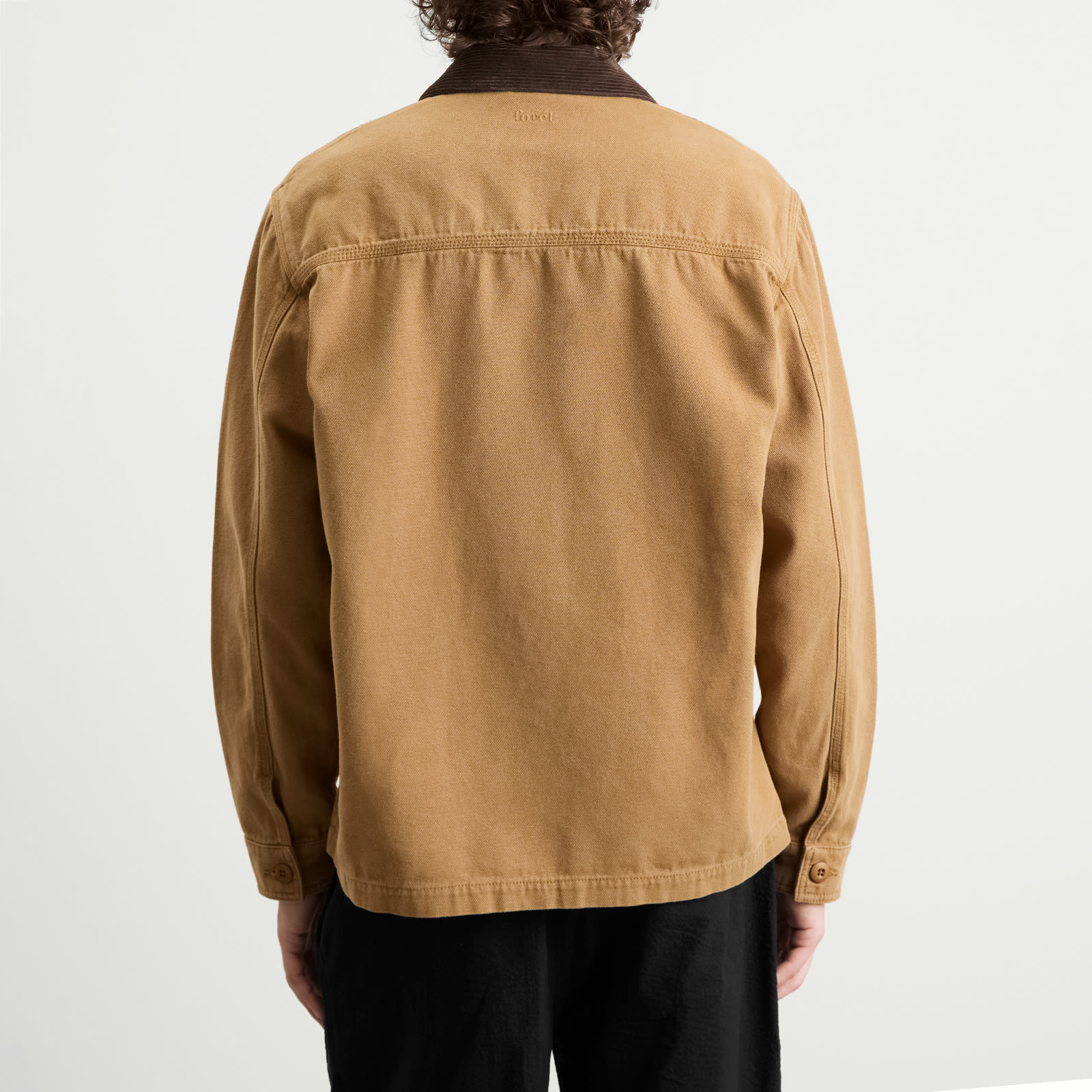 Men's Berry Canvas Jacket Burnt Khaki