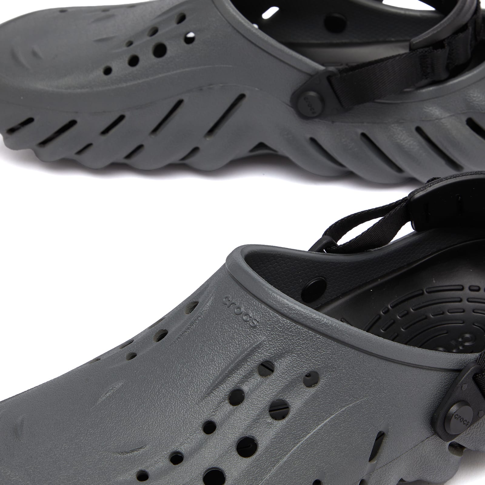 Echo Clog in Slate Grey