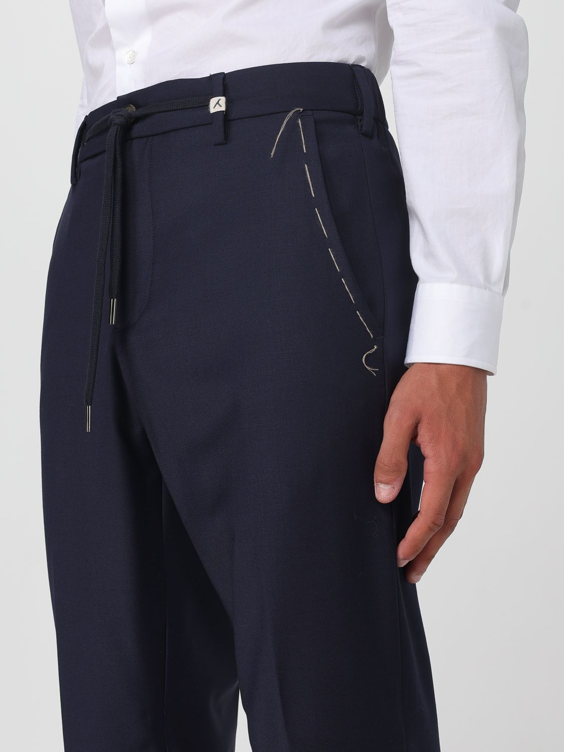 Pants Men color Navy