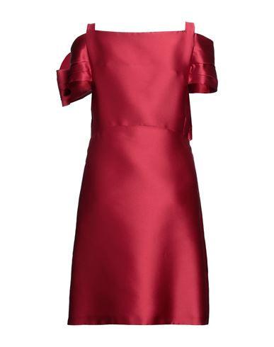 Woman Midi dress Brick red