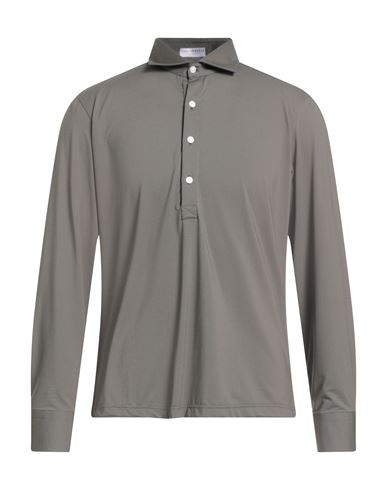 Next Man Polo shirt Lead Size S Polyamide, Elastane
