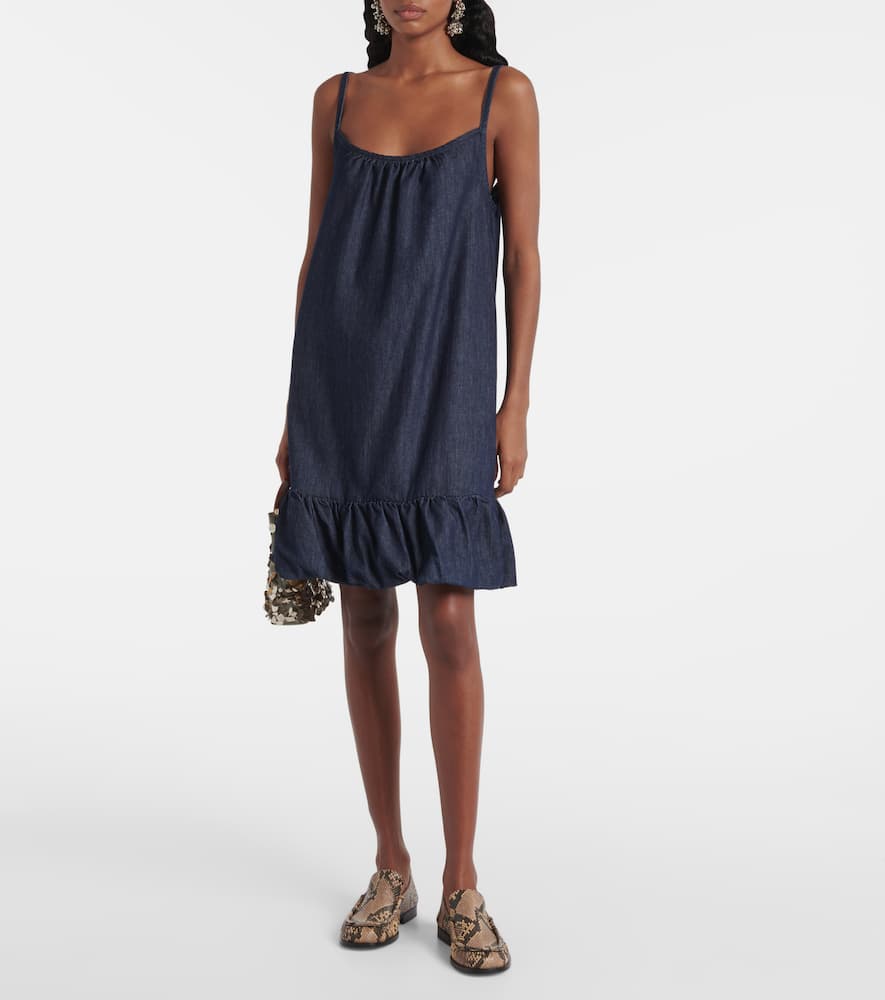 Denim minidress