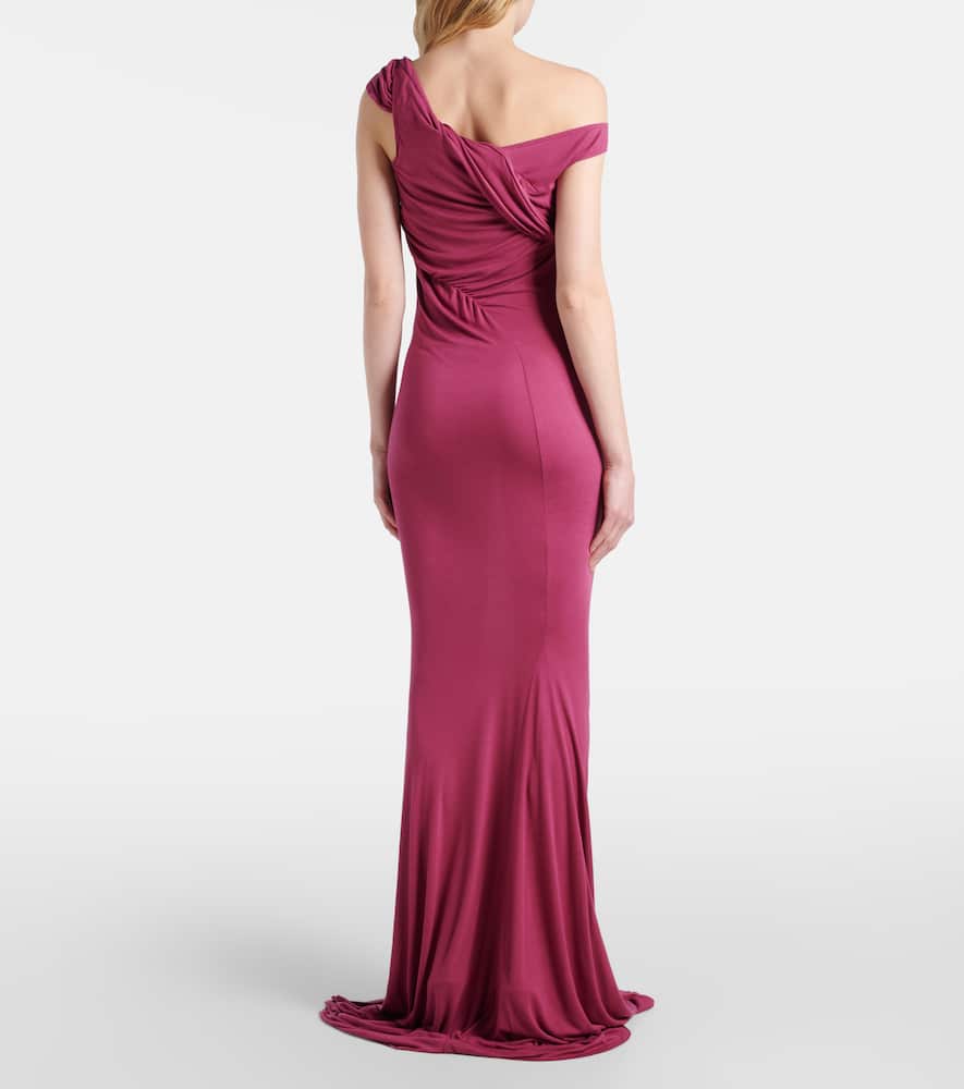 Sahara asymmetric gown