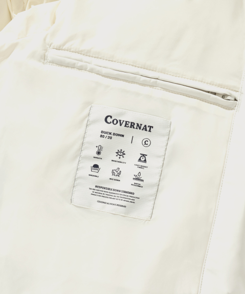 Civic RDS Long Down Jacket Ivory