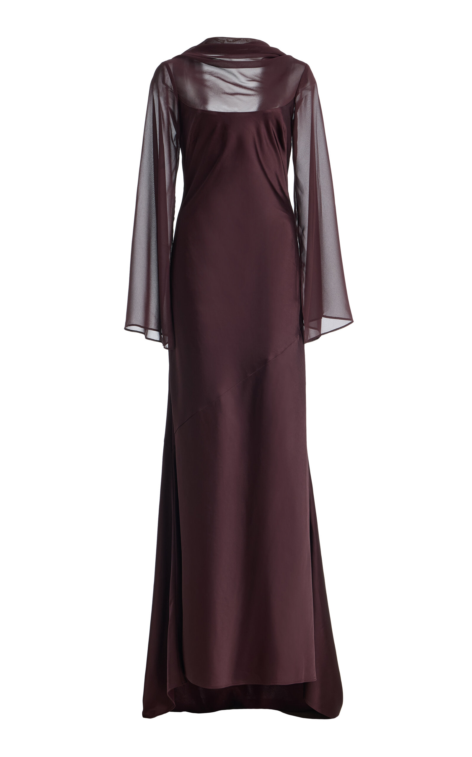 Exclusive Devlyn Satin Gown - Moda Operandi