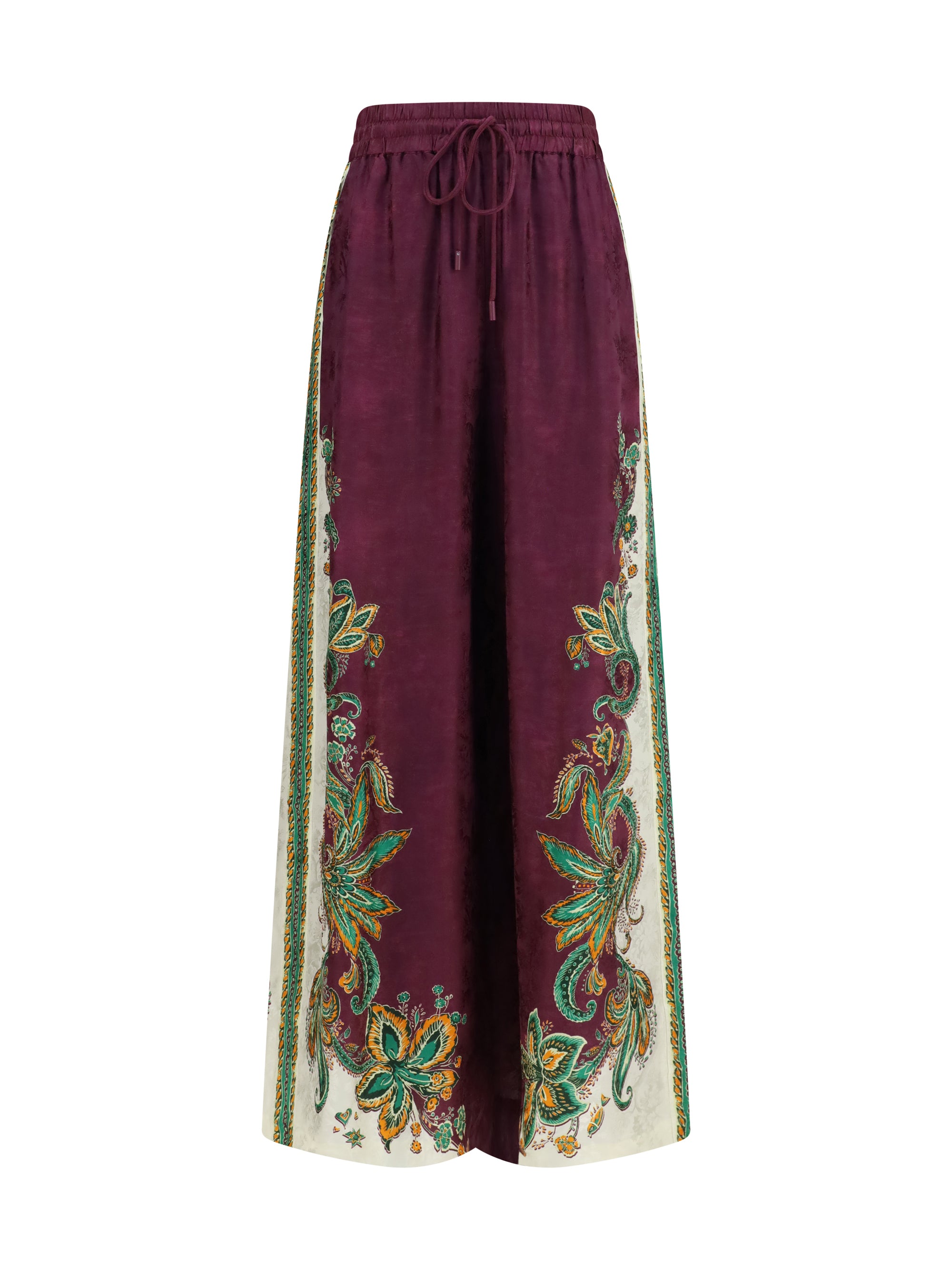 Ruthie Trousers — Burgundy