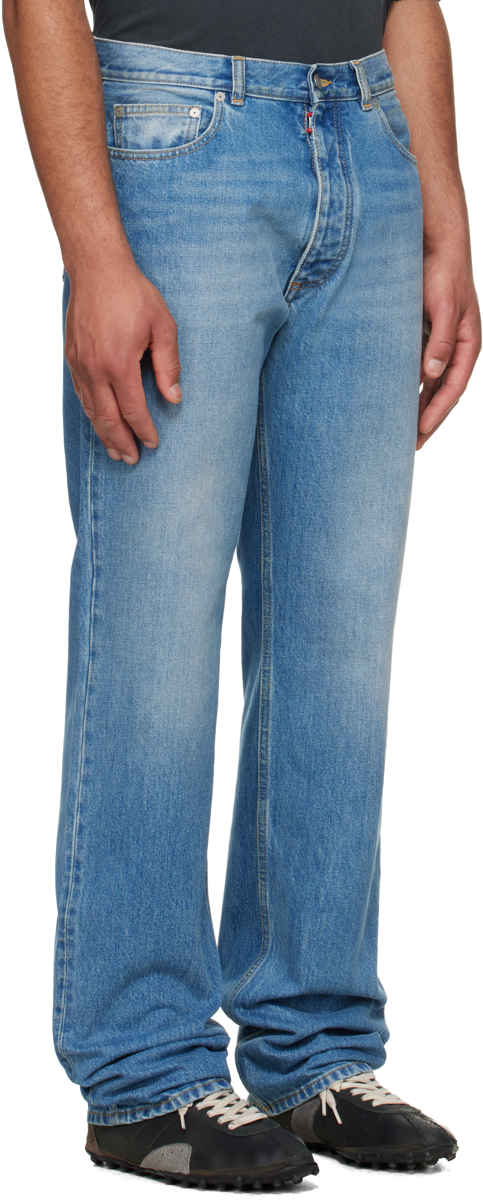 Blue 5 Pockets Jeans