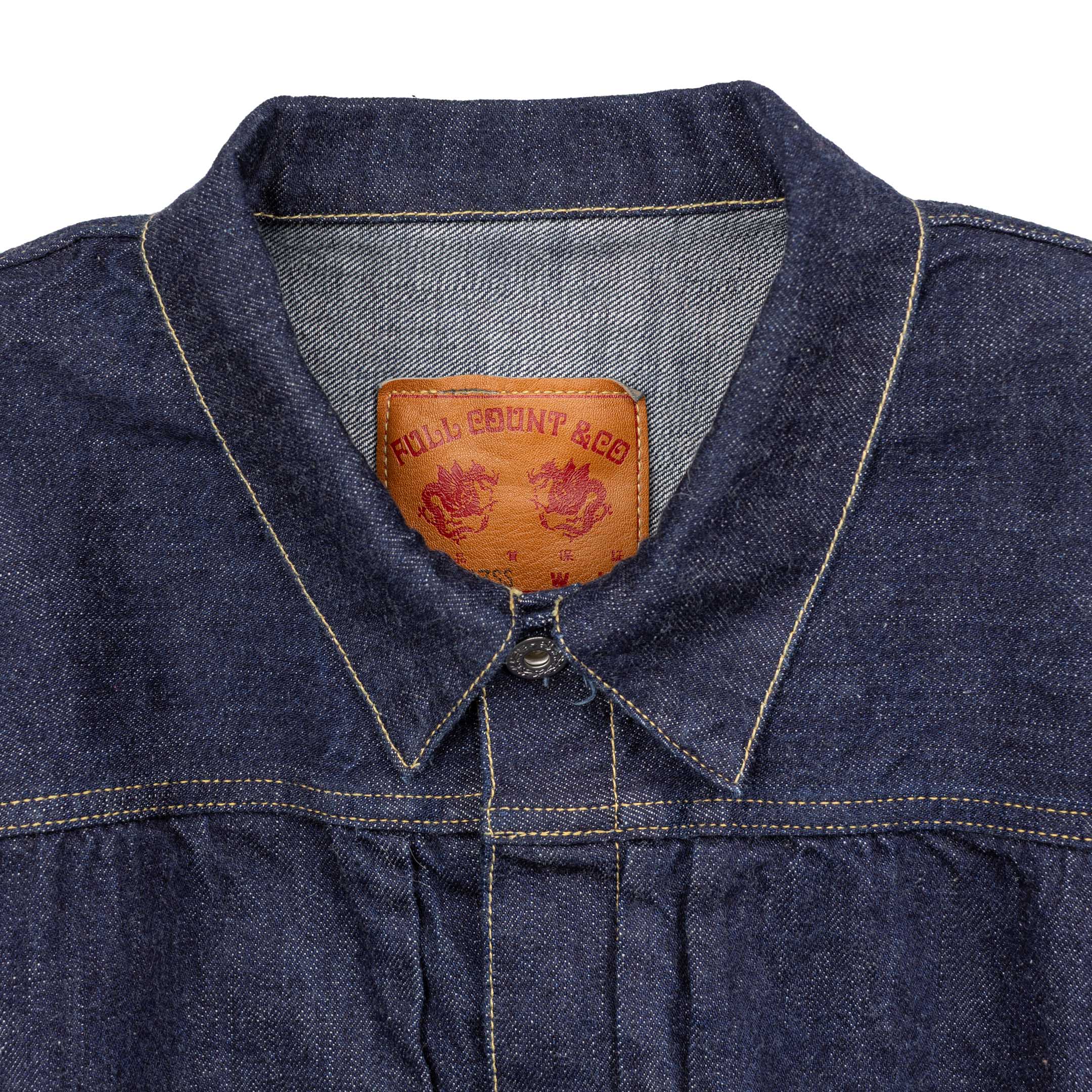 S2107SSW WWII Model 11.5oz Denim Jacket Indigo