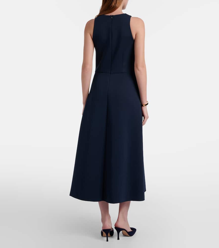 Cannone cotton-blend jersey midi dress