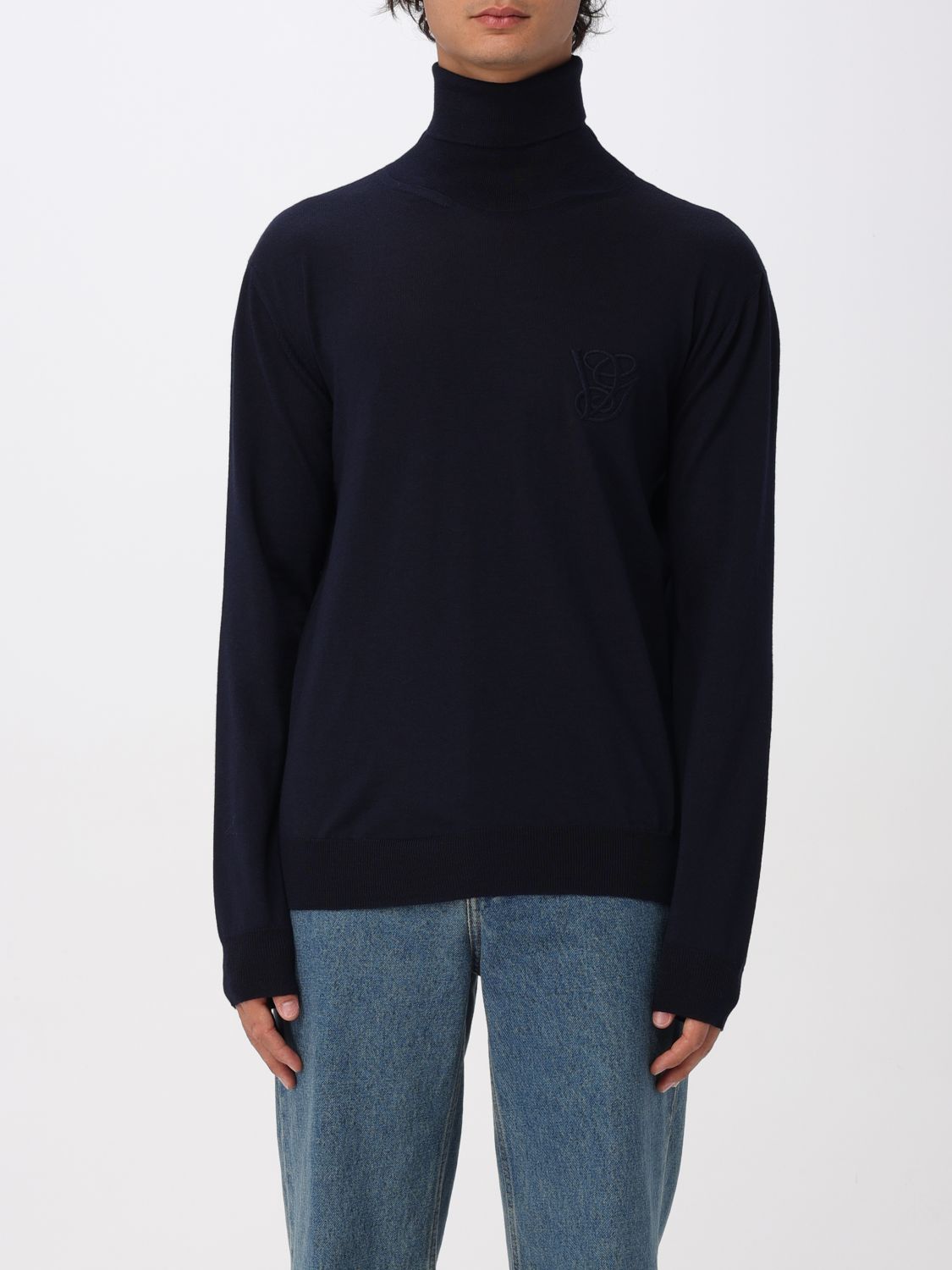 Sweater Men color Blue