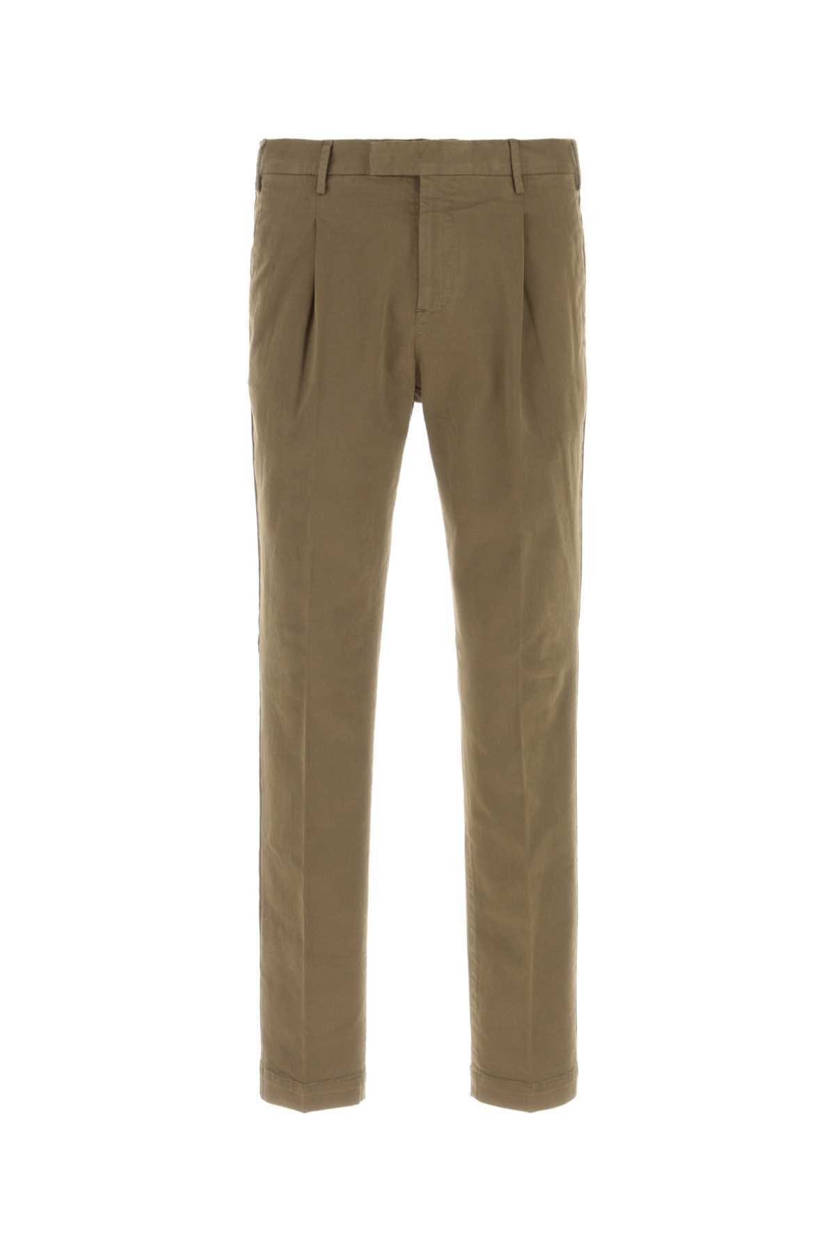 Stretch Cotton Trousers — Gray