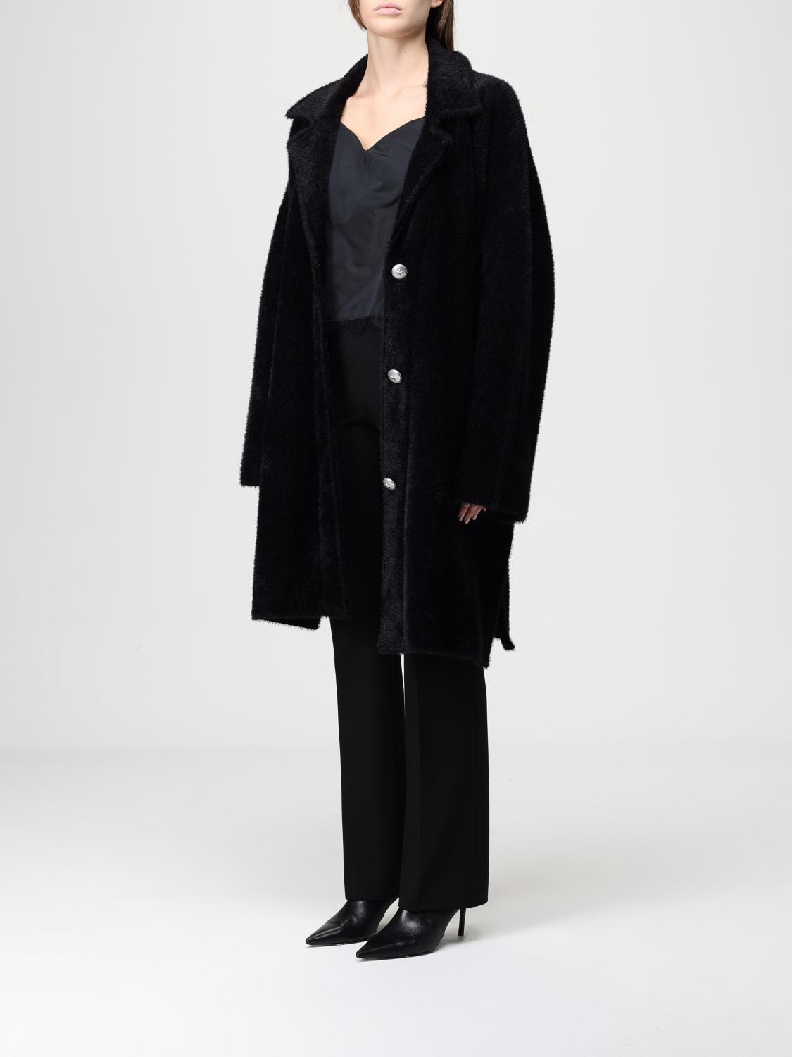 Coat Woman color Black
