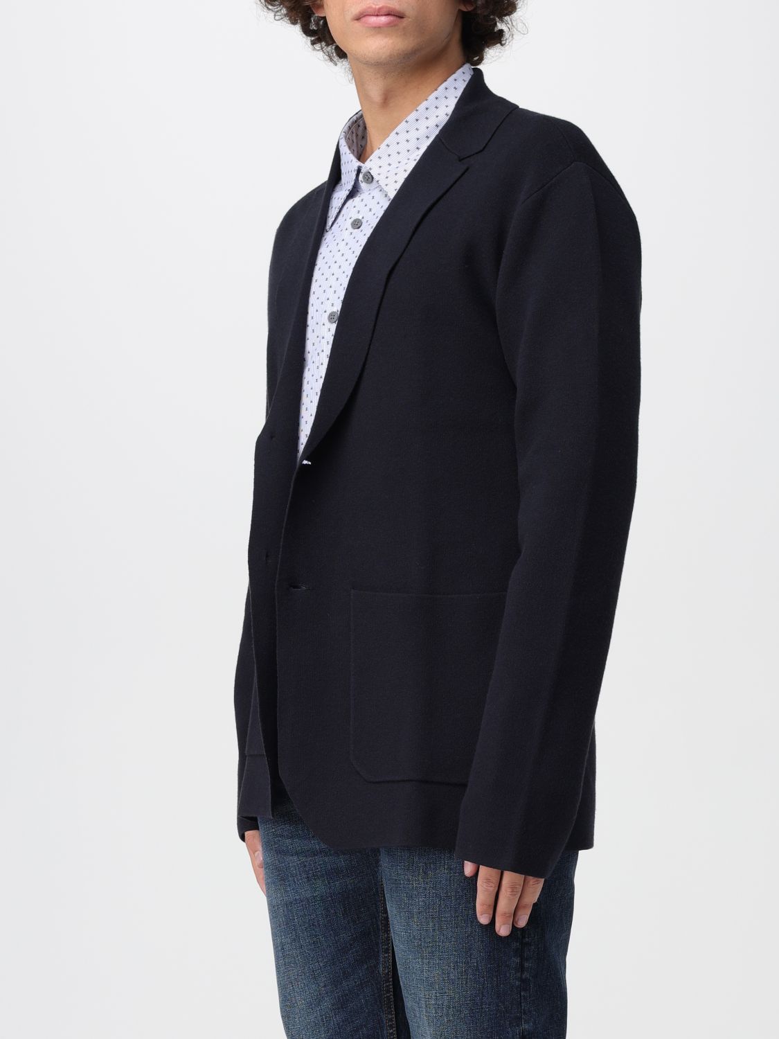 Blazer Men color Navy