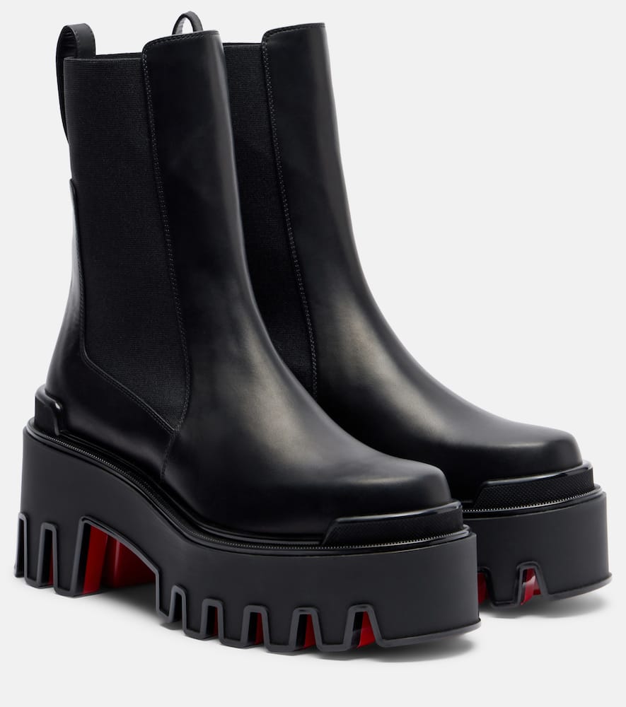 Marchacroche leather Chelsea boots