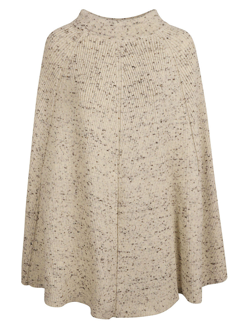 Fine Speckled Wool Skirt