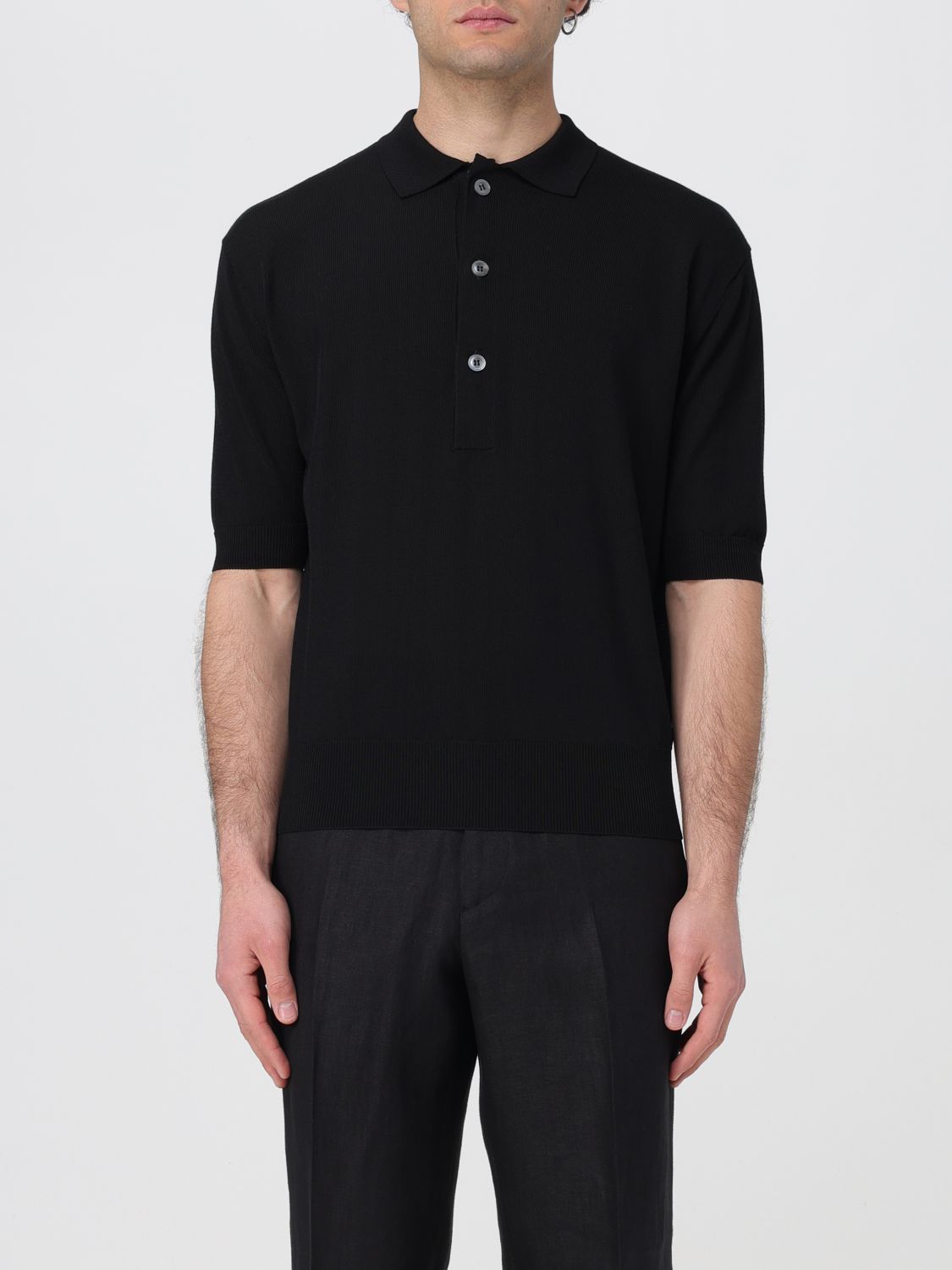 T-Shirt LARDINI Men color Black