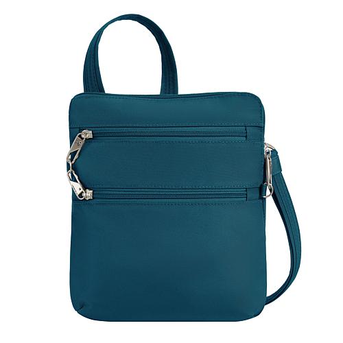 Classic Anti-Theft Slim Double Zip Crossbody