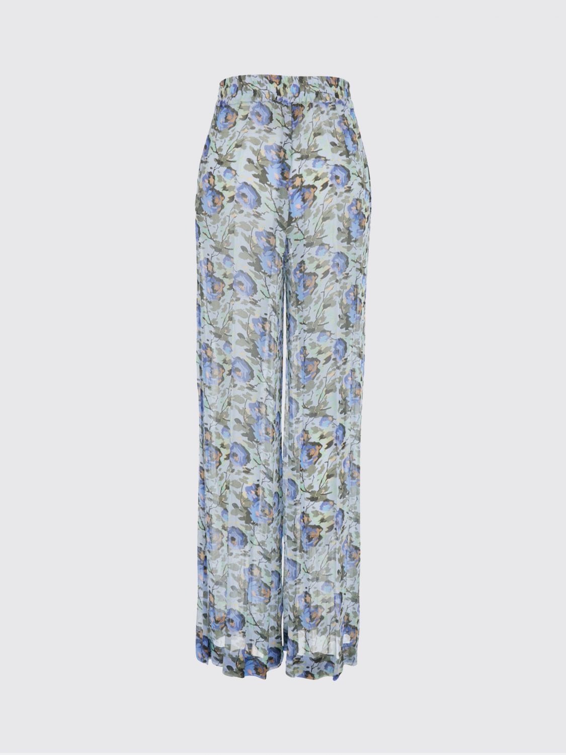 Pants Woman color Blue