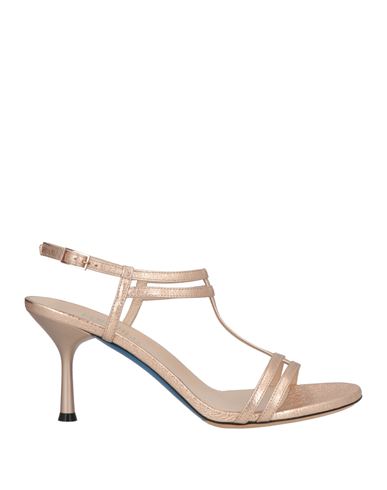 Woman Sandals Copper Size 10 Leather