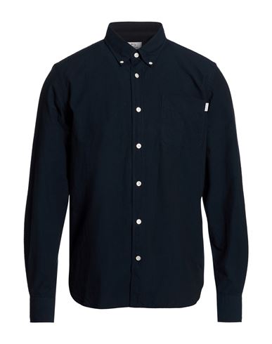 Man Shirt Midnight blue Size XS Cotton