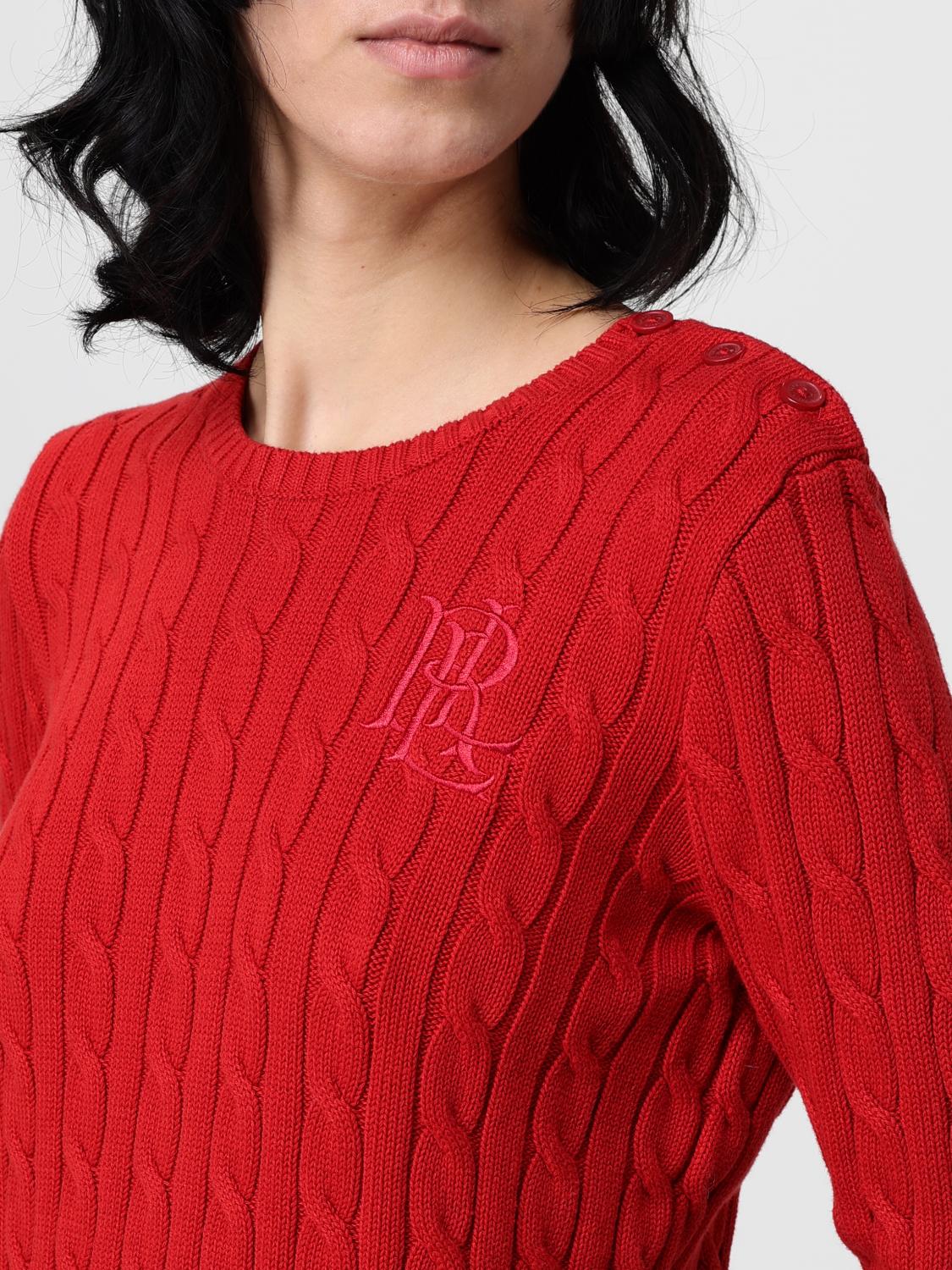 Sweater Woman color Red