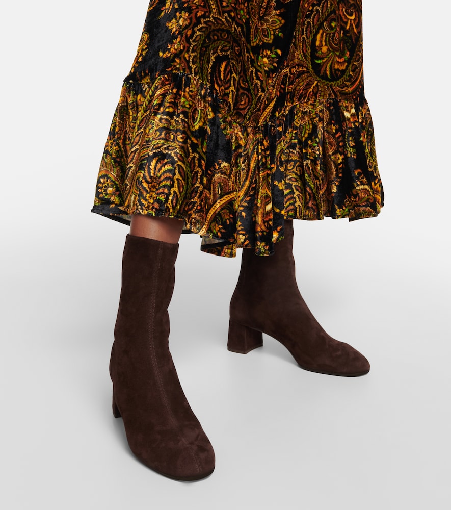 Saint Honore suede ankle boots