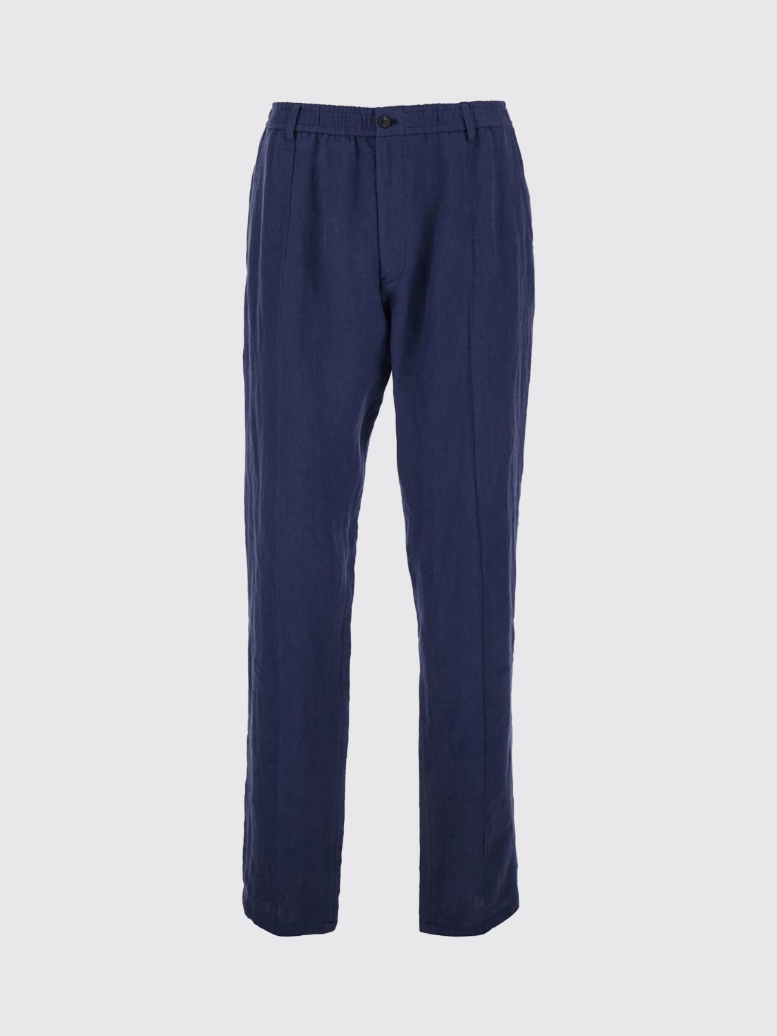 Pants Men color Blue