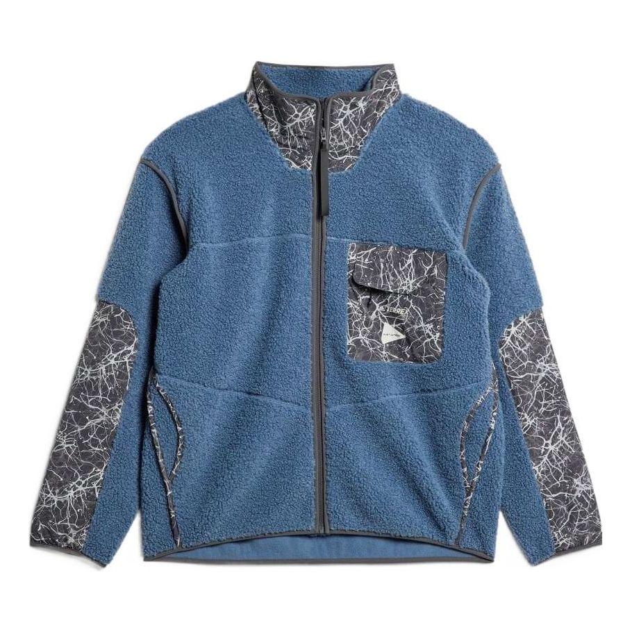 Terrex x And Wander Fleece Jacket 'Wonder Steel'