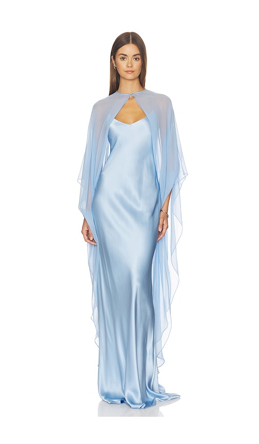The Sei Bias Slip With Cape in Blue. - 10 also , 2