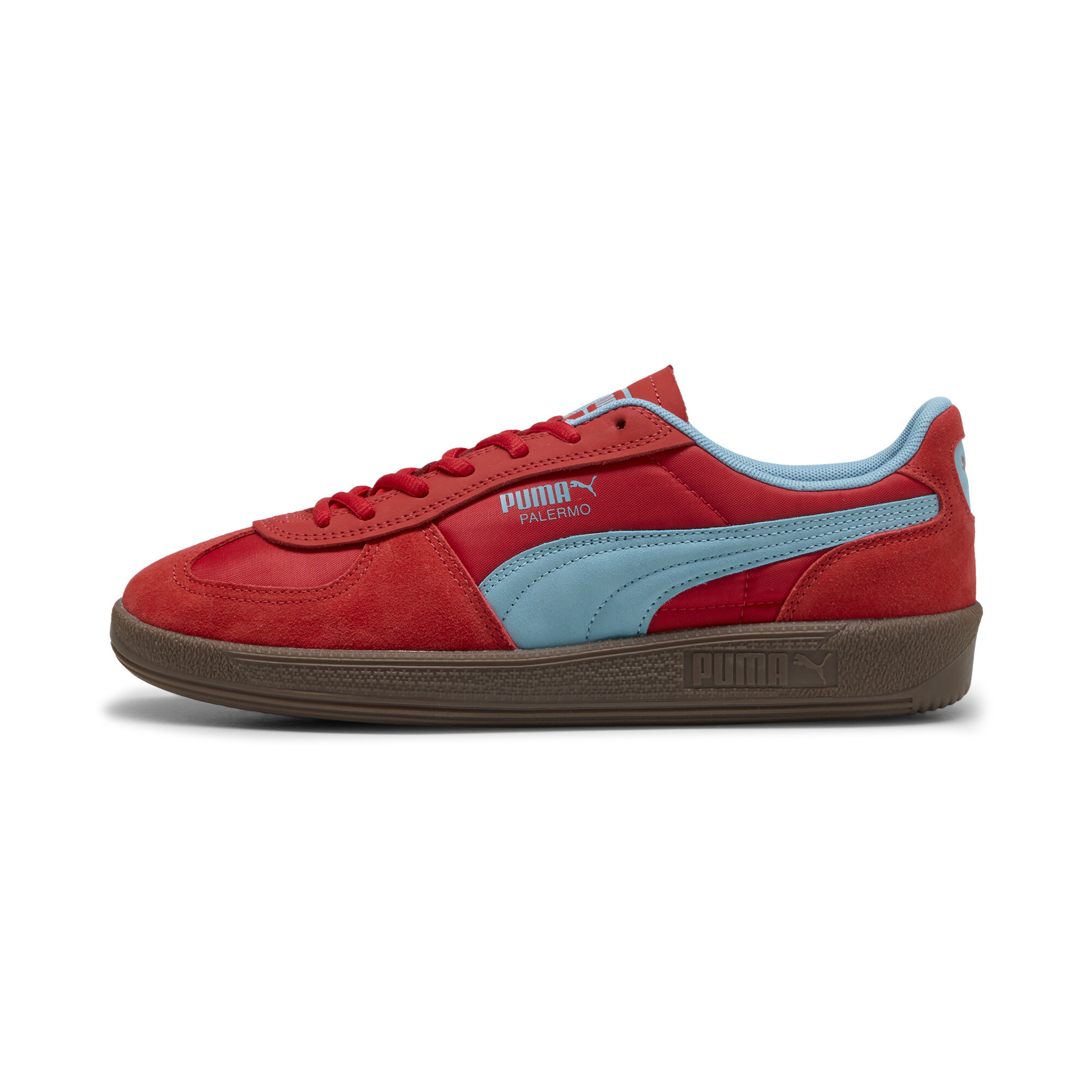 PUMA Palermo Pop Sneakers in Red