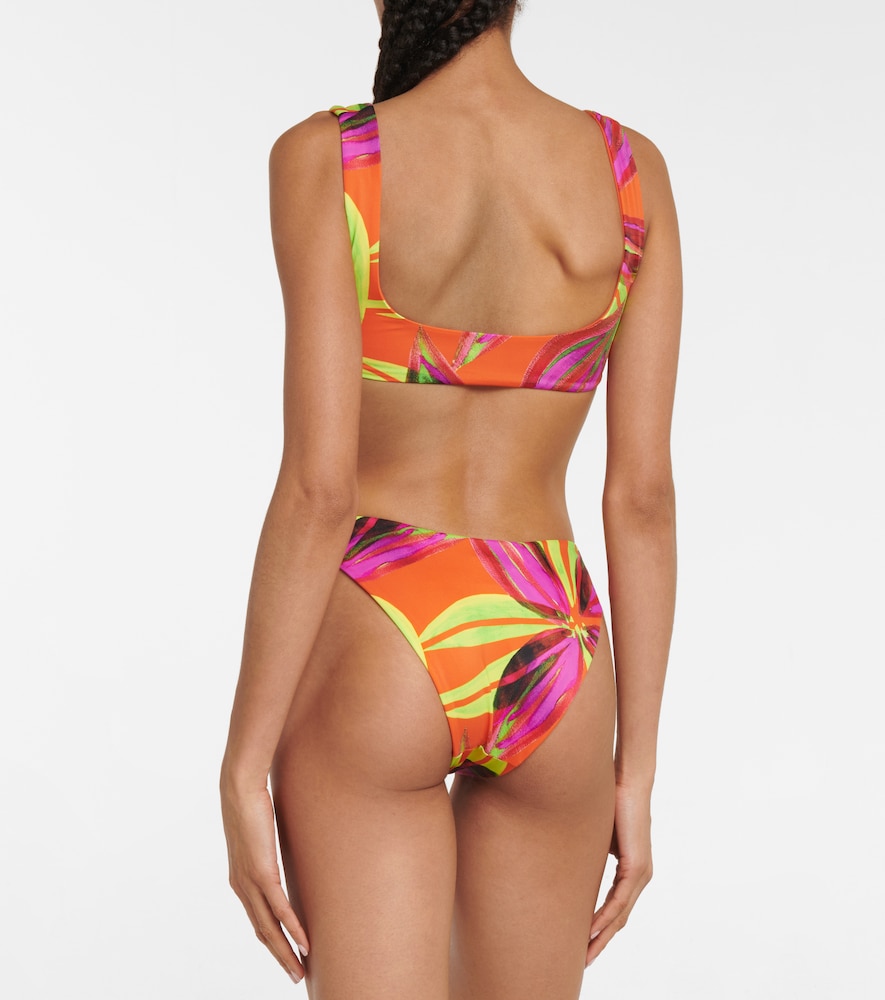 Printed bikini bottoms