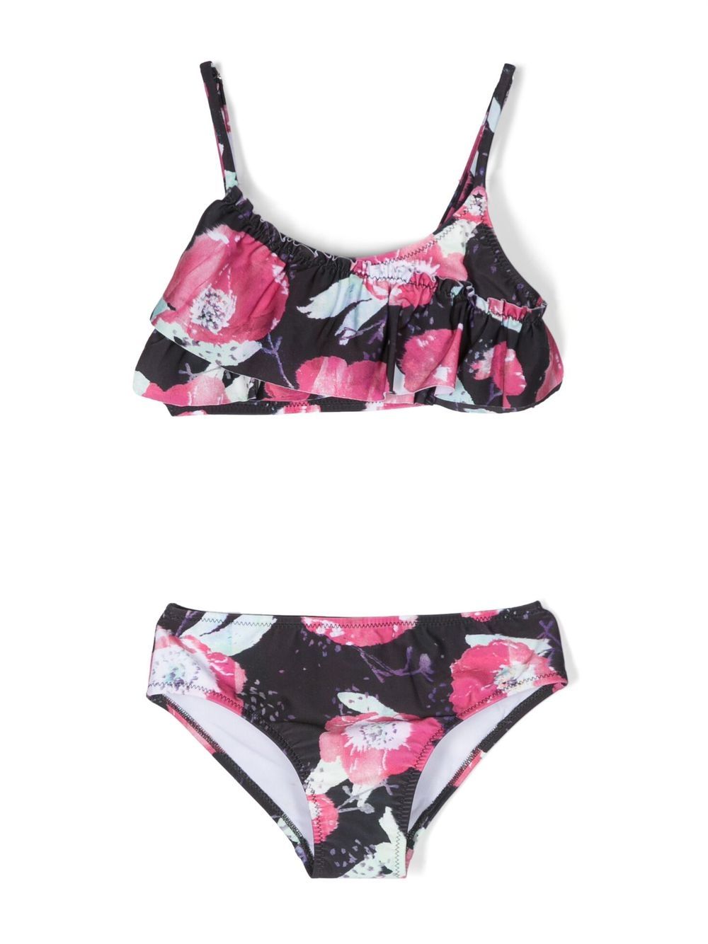 Floral-print bikini set - Pink